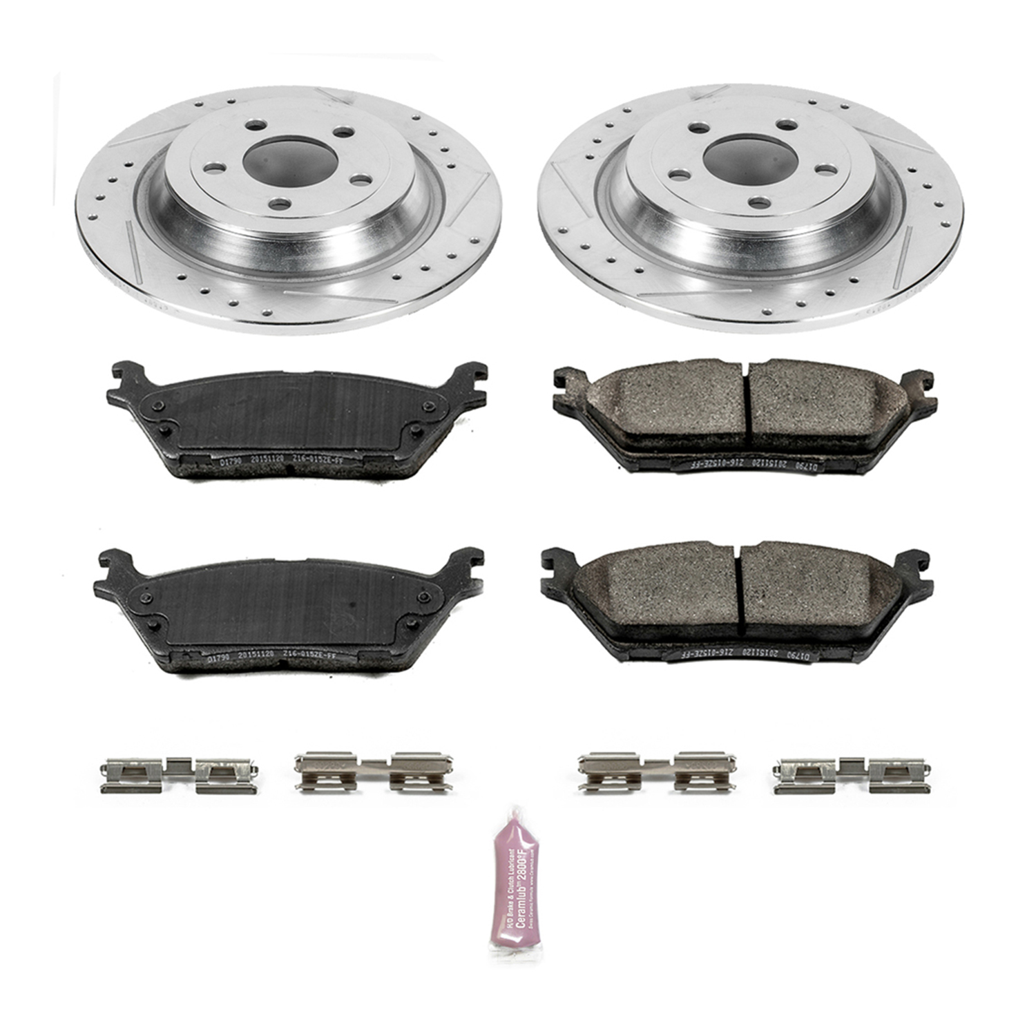 AM Brake Disc and Pad Kit SKU P15K6814
