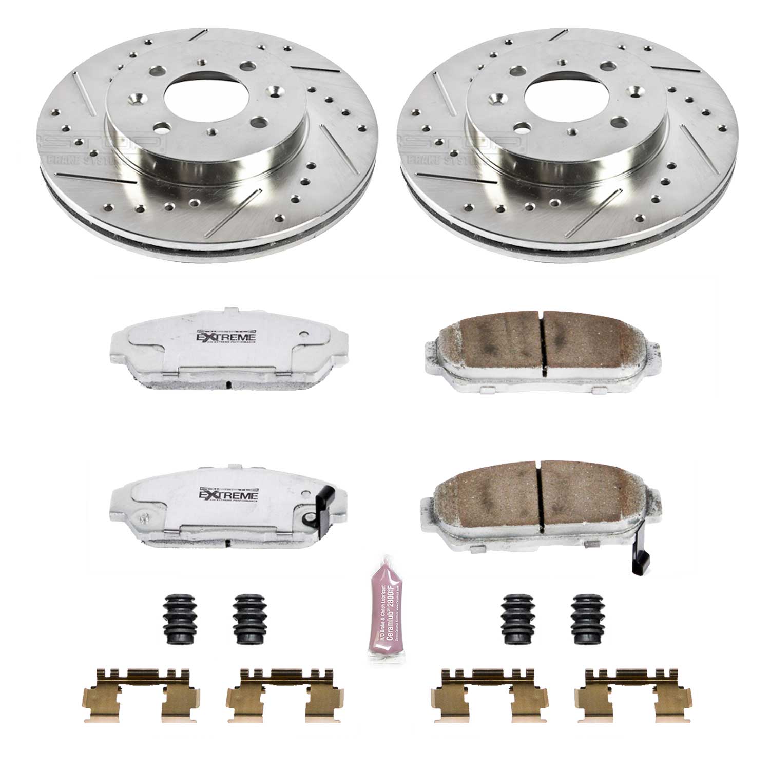 AM Current Stock|STREET WARRIOR BRAKE KIT SKU P15K69226