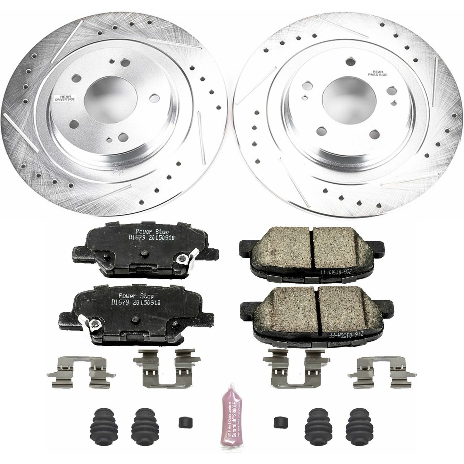 AM Brake Disc and Pad Kit SKU P15K6976