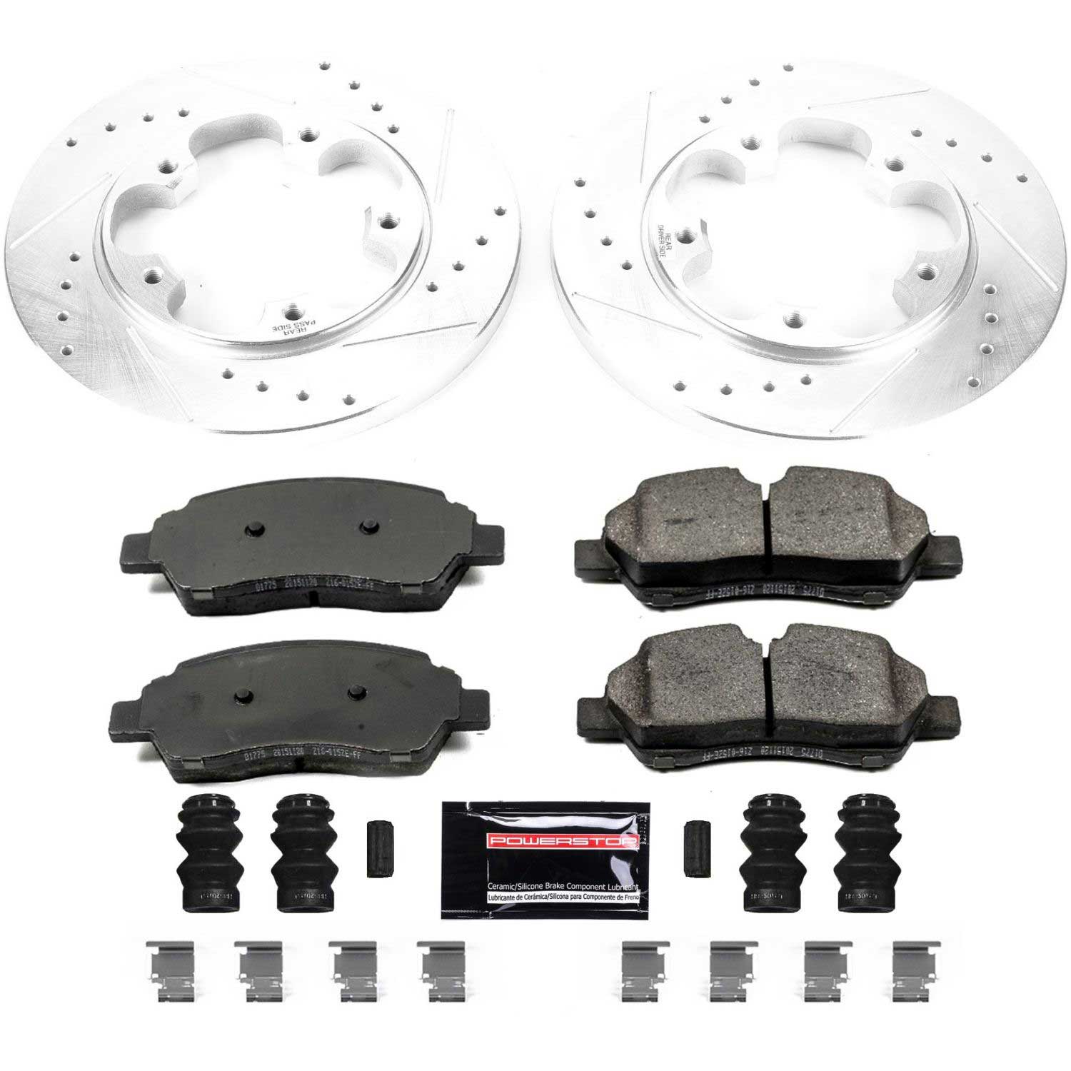 AM Brake Disc and Pad Kit SKU P15K7145