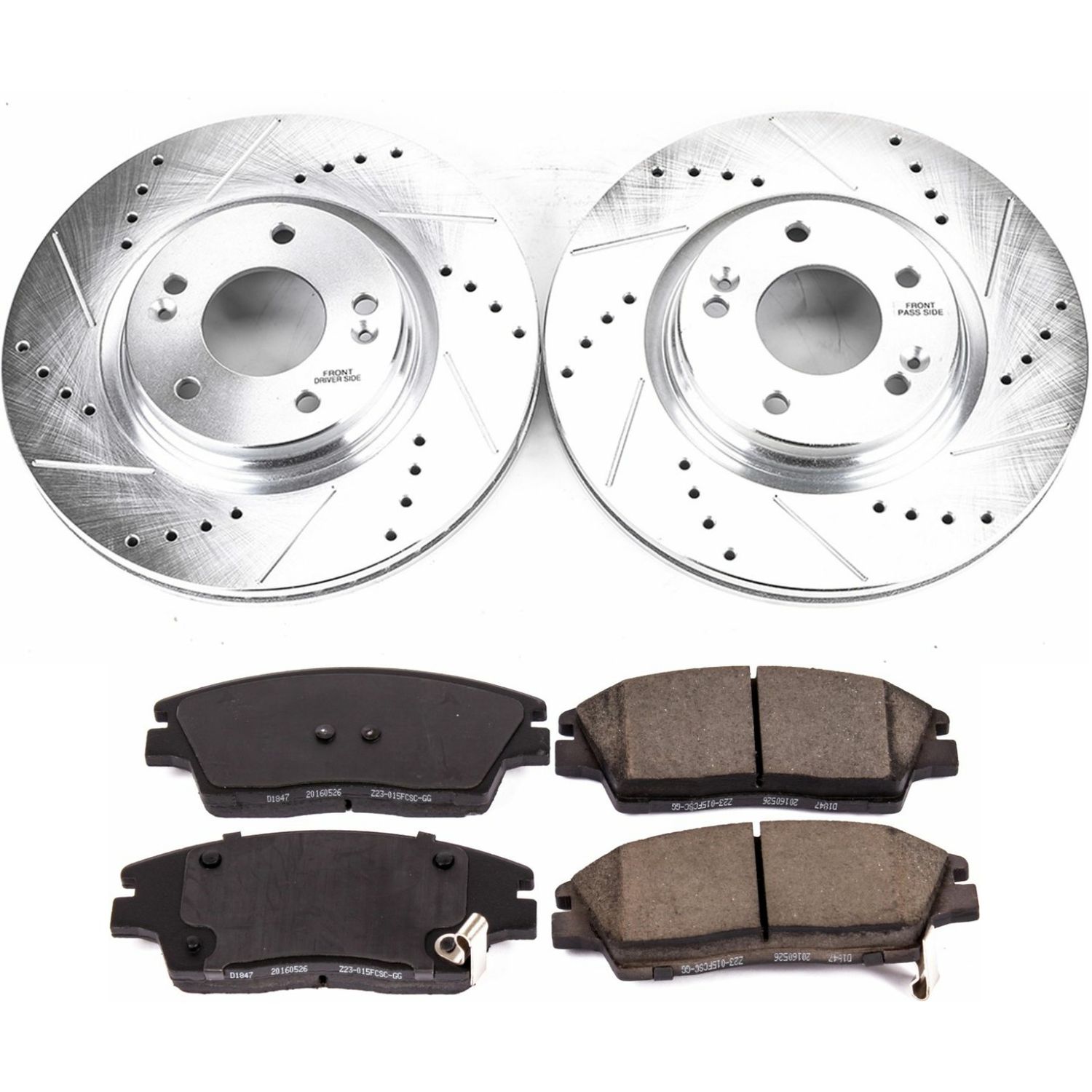 AM Brake Disc and Pad Kit SKU P15K7355