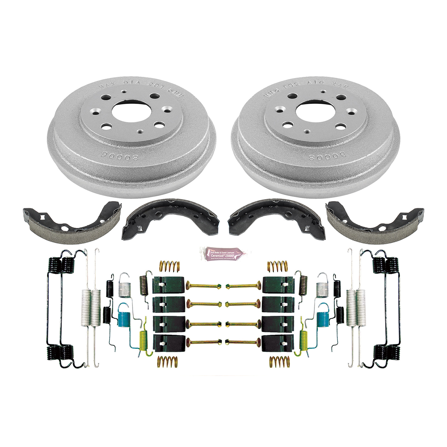 AM Brake Drum and Shoe Kit SKU P15KOE15324DK