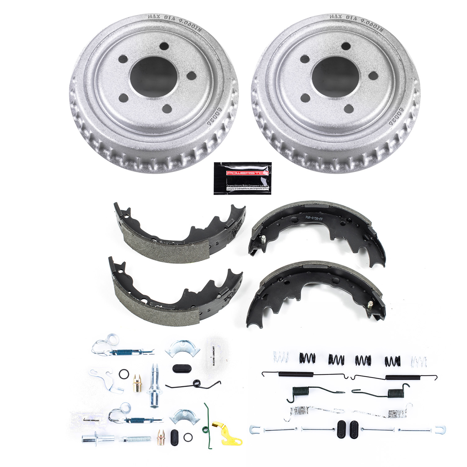 AM Brake Drum and Shoe Kit SKU P15KOE15335DK