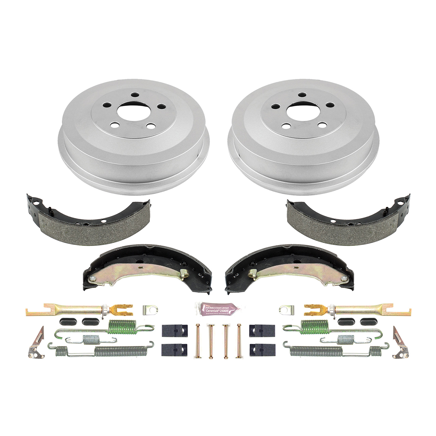 AM Brake Drum and Shoe Kit SKU P15KOE15390DK