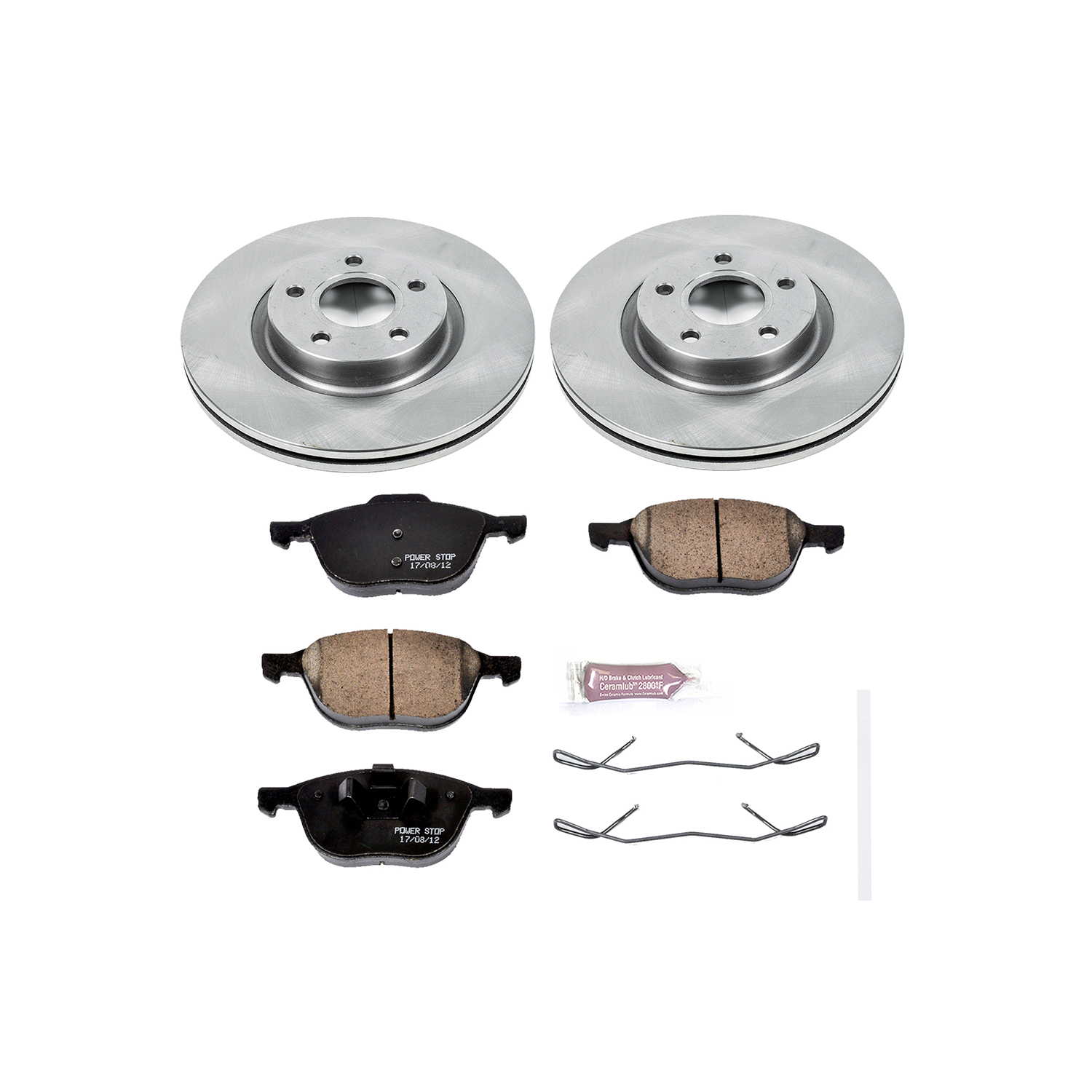 AM DAILY DRIVER BRAKE KIT 2013-2014 FORD ESCAPE 2008-2012 VOLVO C30-2006-2012 VOLVO C70-2004-2012 VOLVO S40-2005-2012 VOLVO V50 SKU P15KOE4575