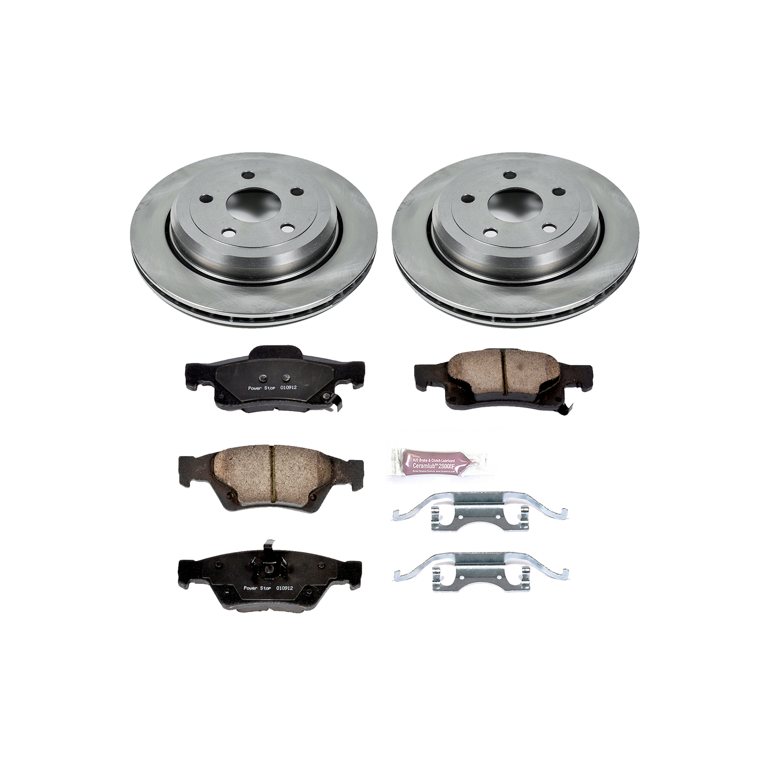 AM DAILY DRIVER BRAKE KIT 2011-2013 DODGE DURANGO 2011-2013 JEEP GRAND CHEROKEE SKU P15KOE5953
