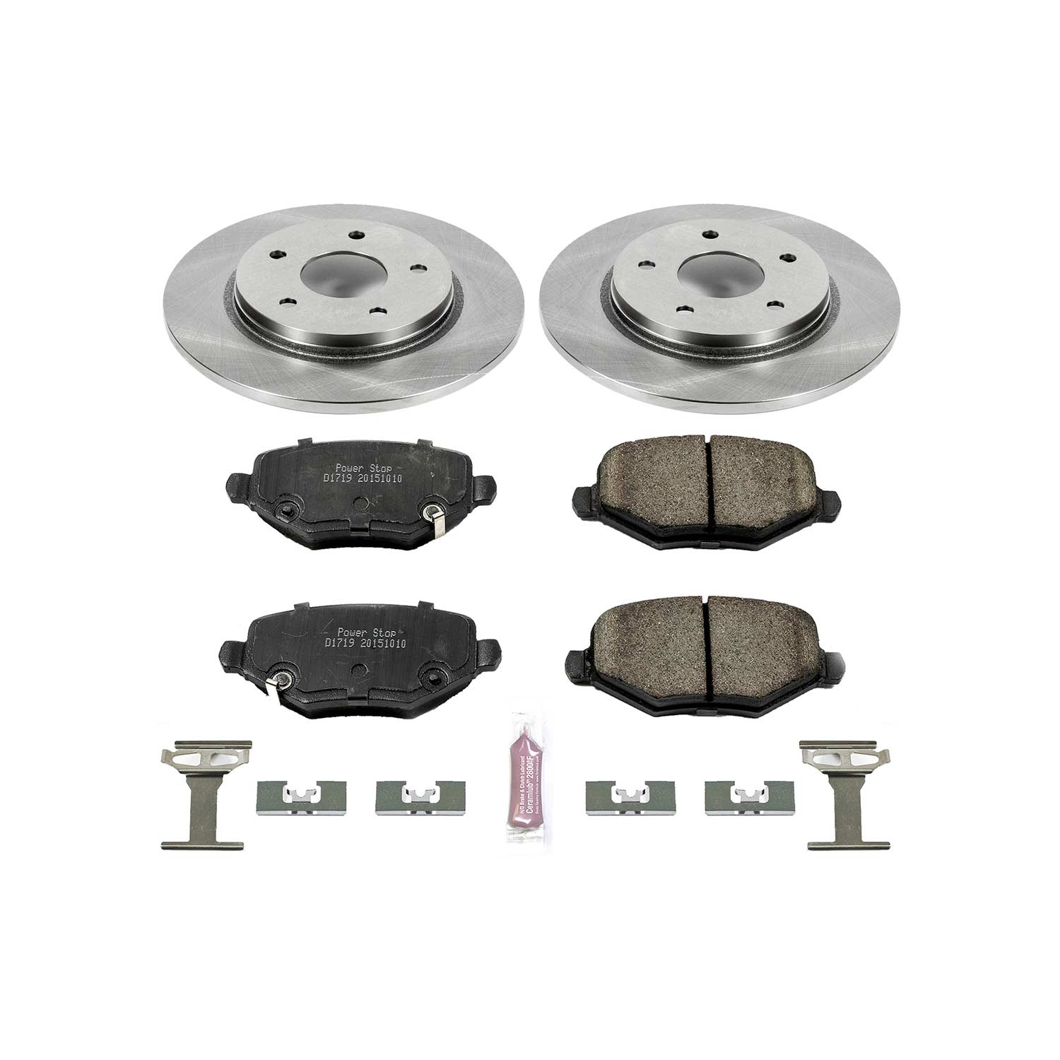 AM DAILY DRIVER BRAKE KIT 2012-2013 CHRYSLER TOWN COUNTRY 2012 DODGE GRAND CARAVAN 2013 DODGE GRAND CARAVAN 2013 DODGE JOURNEY 2012-2013 RAM C V SKU P15KOE6544