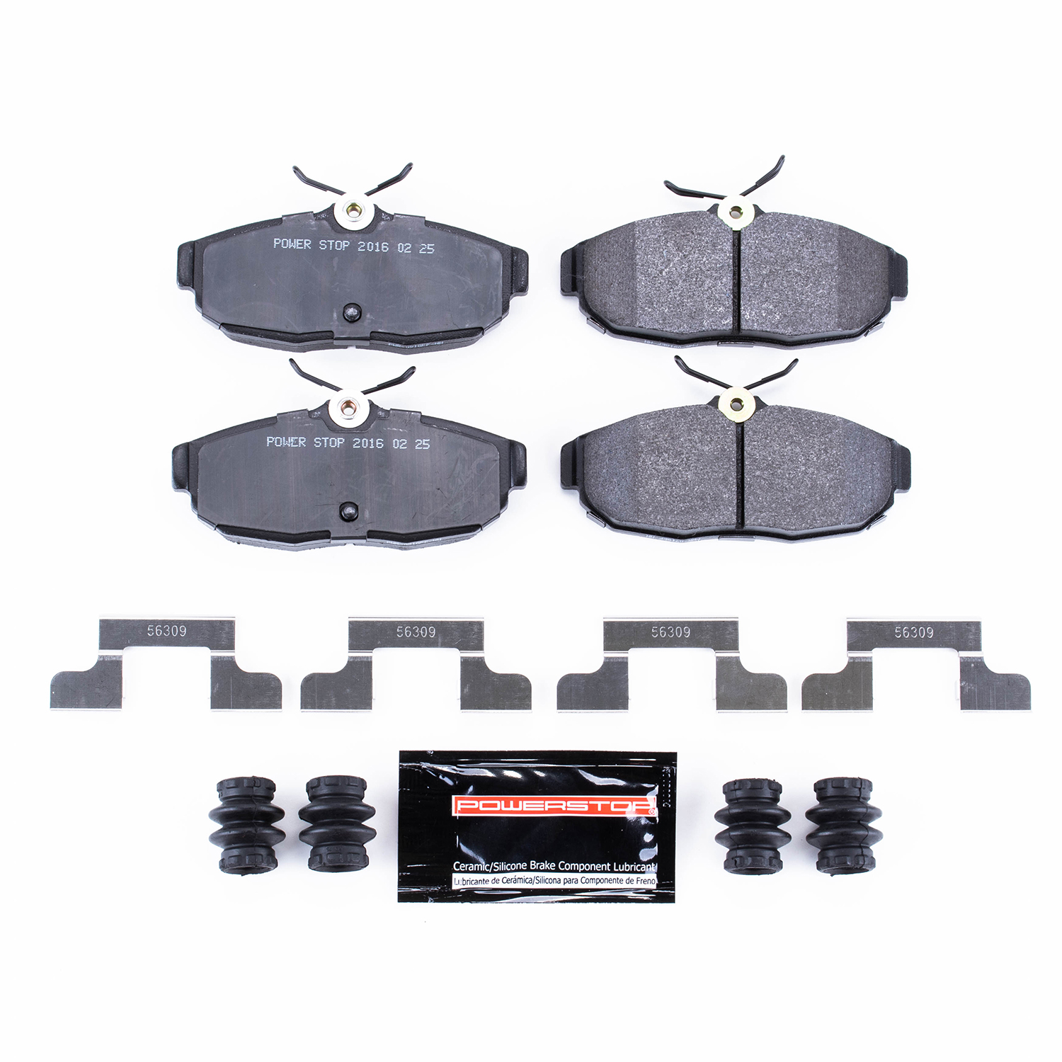 AM POWER STOP TRACK DAY PAD Rear SKU P15PST1082