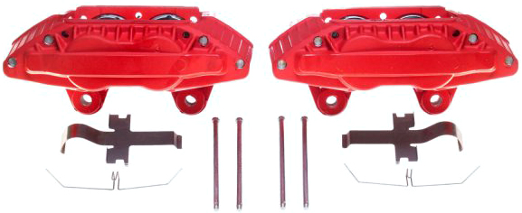 AM RED CALIPER PAIR SKU P15S1399