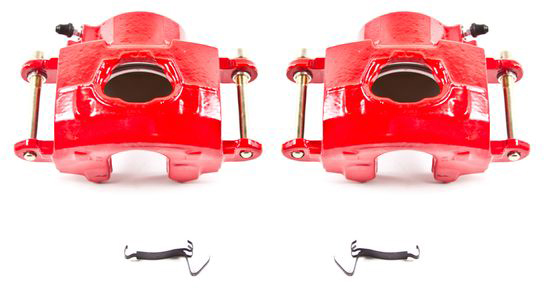 AM Red Powdercoated Caliper Pair SKU P15S4020