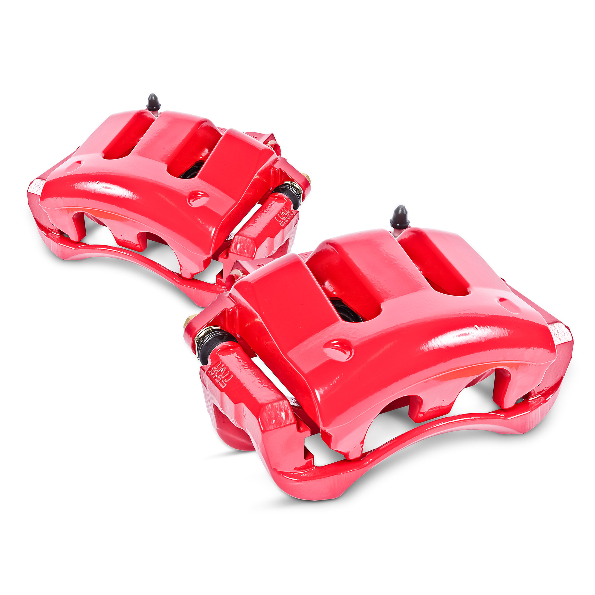 AM Red Powdercoated Caliper Pair SKU P15S5016