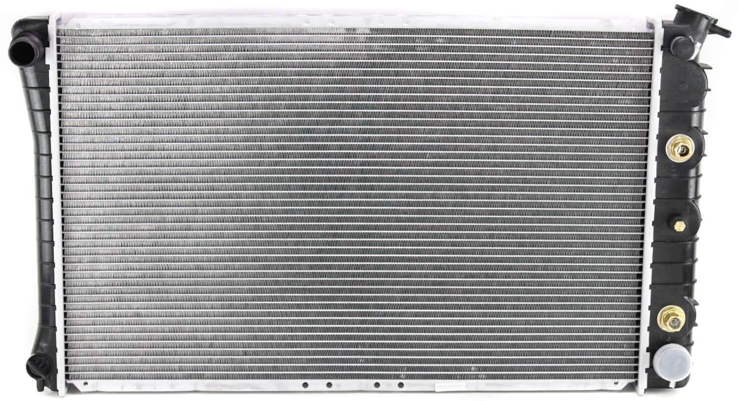 AM GM MODELS 71-87 RADIATOR 28x17 inch core w o Engine Oil Cooler SKU P161 Partslink GM3010318 OEM 52477739