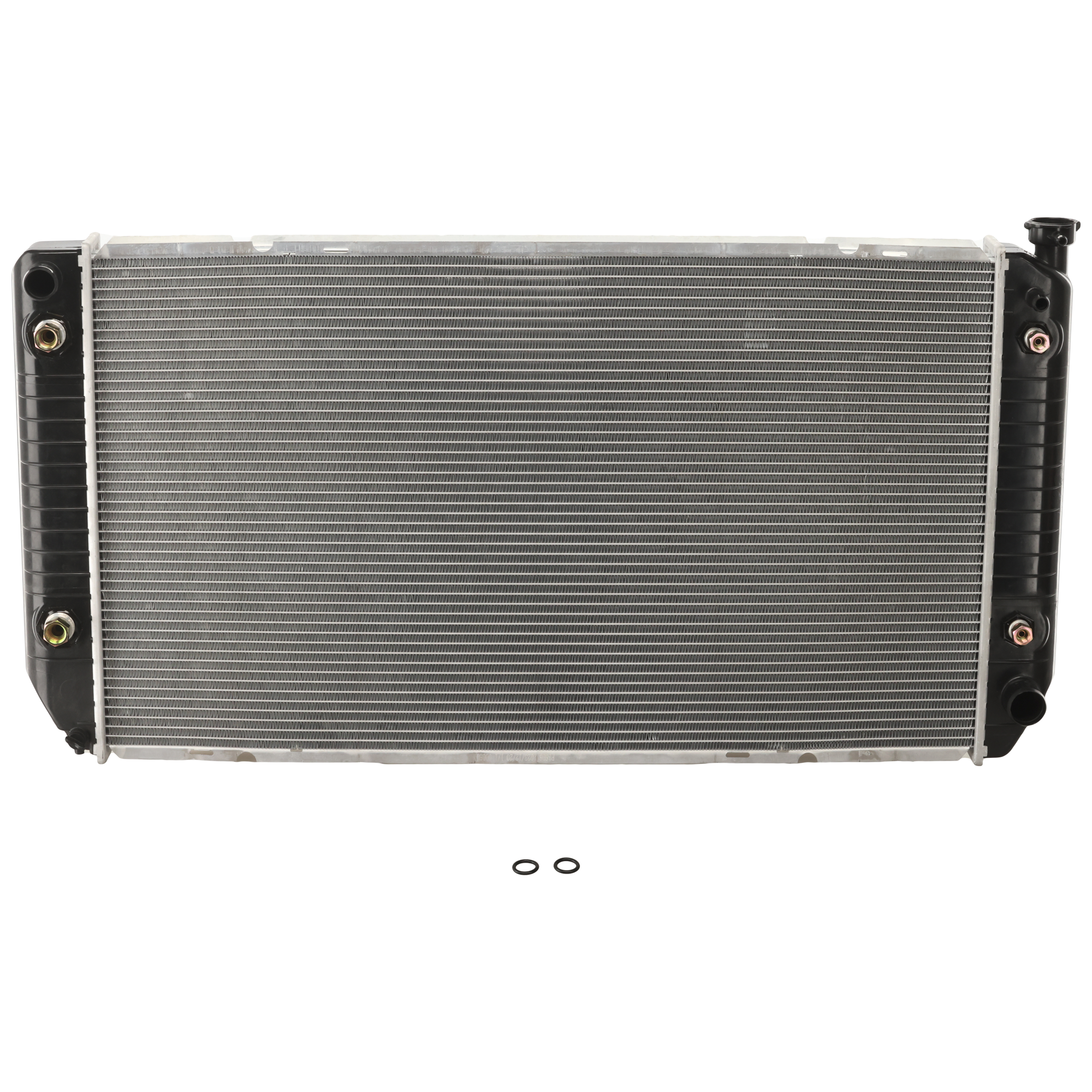 AM C K 2500-3500 PICKUP 94-00 RADIATOR 7.4L 34x19 in. Short Neck SKU P1696 Partslink GM3010242 OEM 52491621