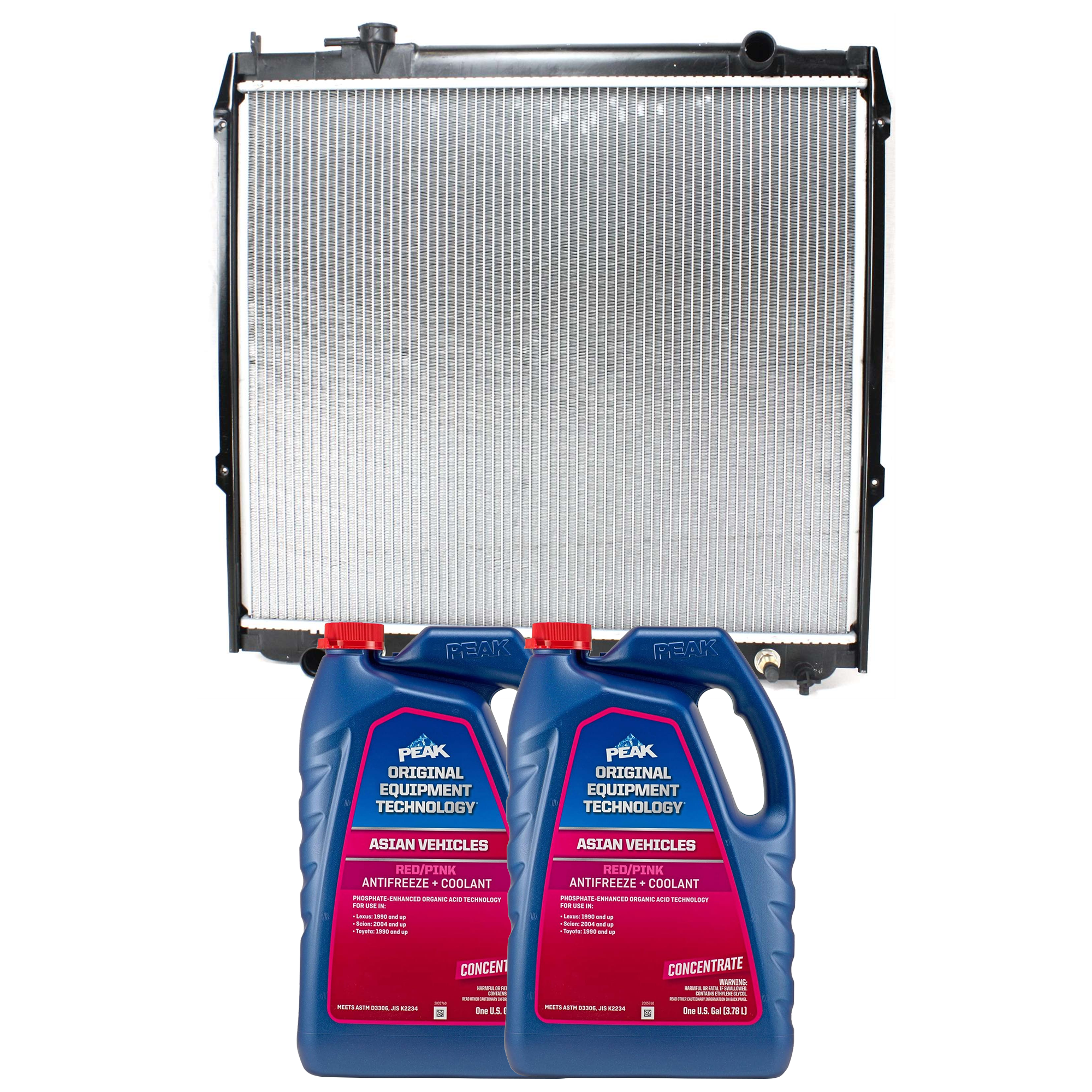 AM TACOMA 95-03 RADIATOR 3 pc kit includes Coolant Antifreeze SKU P1755-86-374ROEM 2