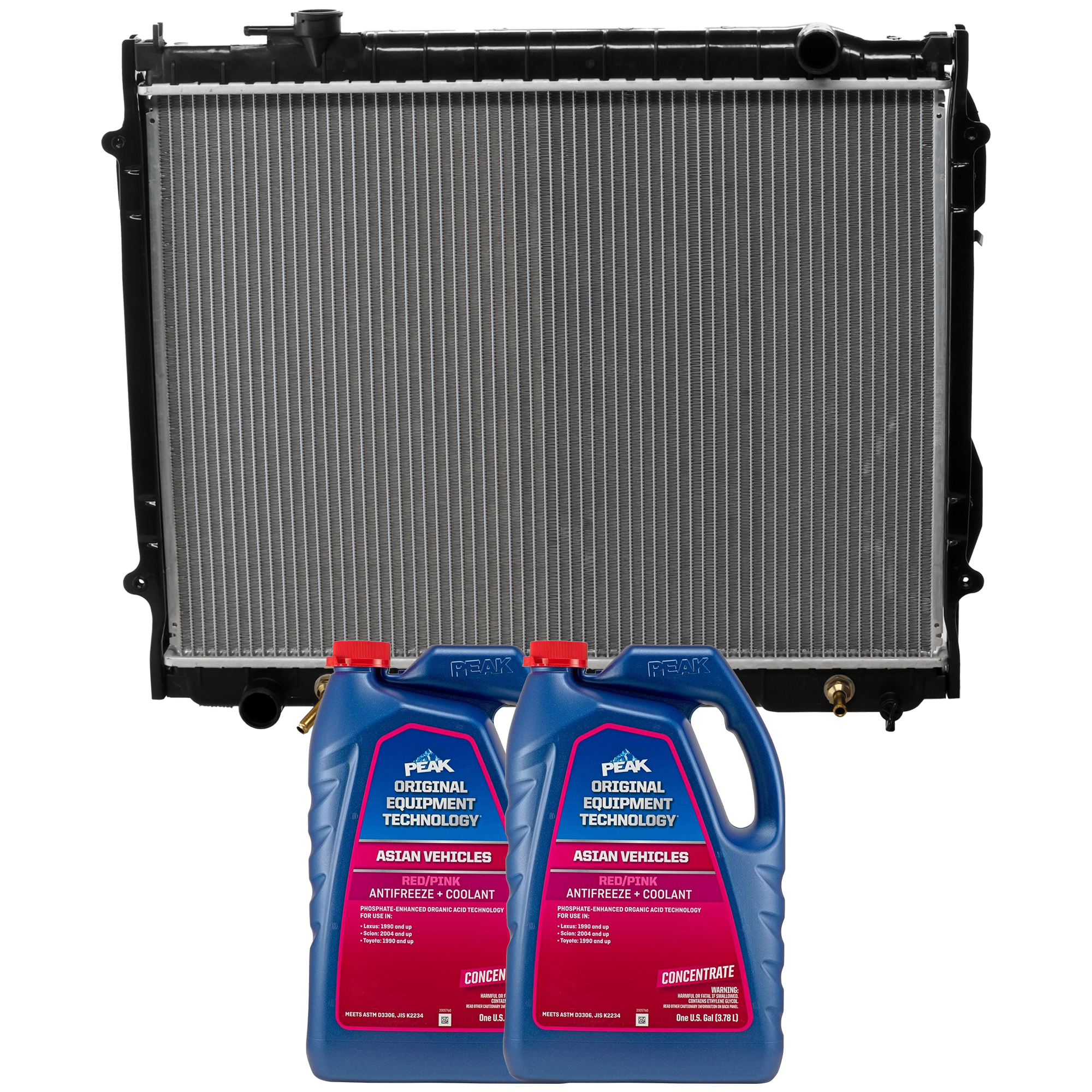 AM TACOMA 04-04 RADIATOR 3 pc kit includes Coolant Antifreeze SKU P1778-86-174POEM 2