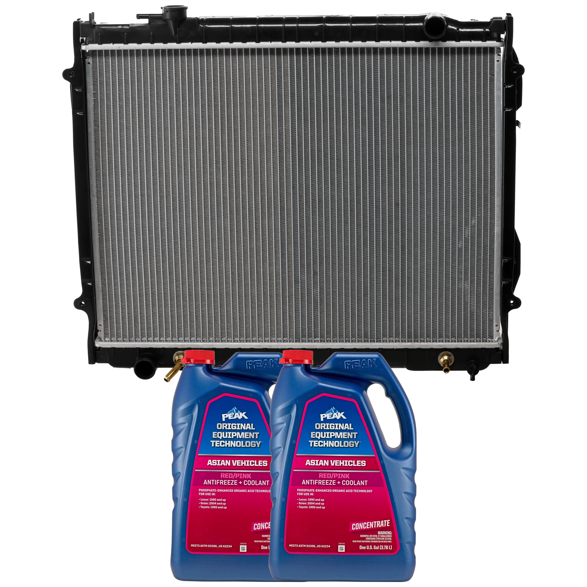 AM TACOMA 95-03 RADIATOR 3 pc kit includes Coolant Antifreeze SKU P1778-86-374ROEM 2