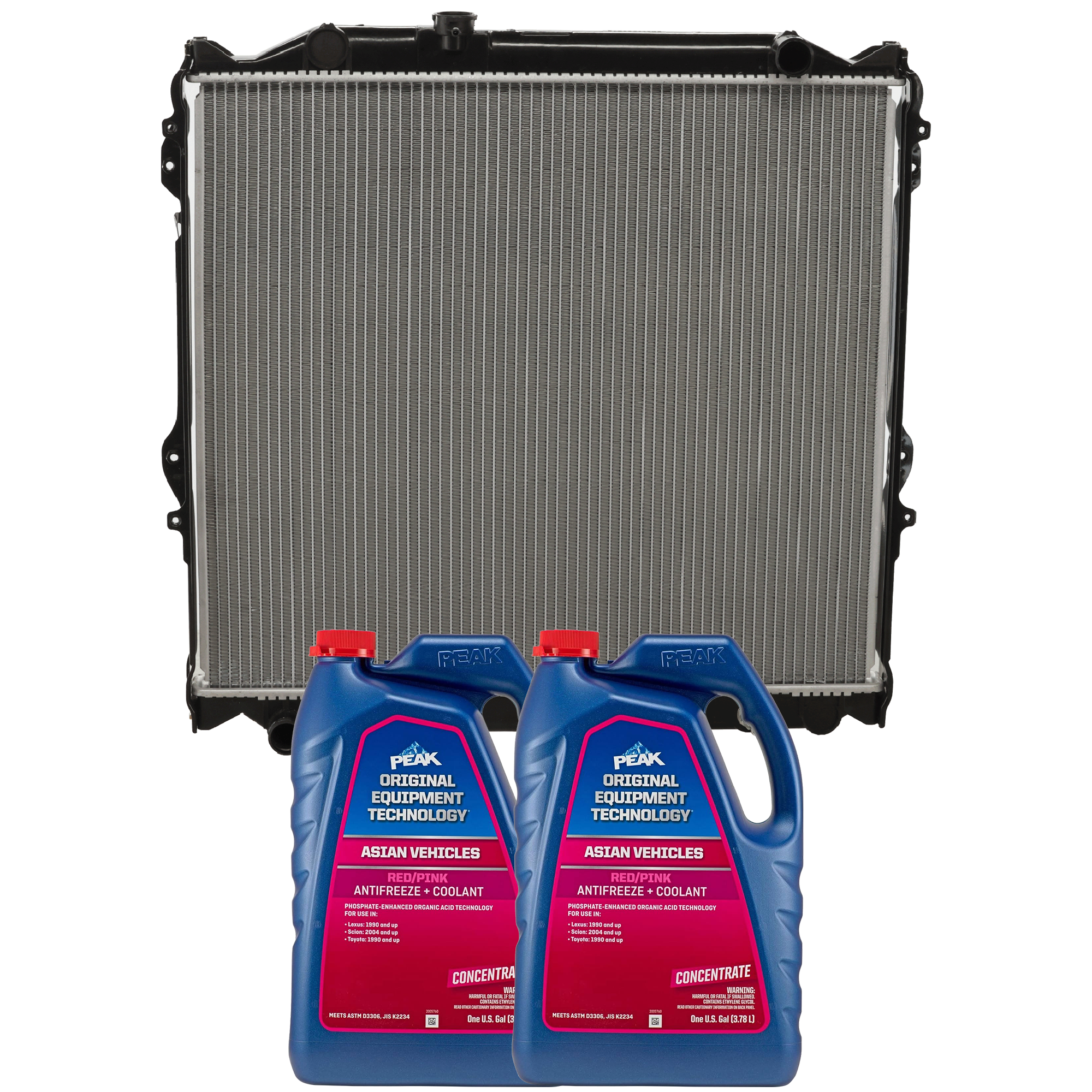 AM 4RUNNER 01-02 RADIATOR 3 pc Kit includes Coolant Antifreeze SKU P1998-86-374ROEM 2