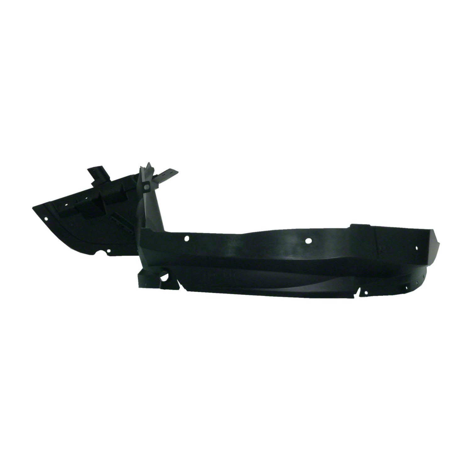 AM G6-05-10 FRONT FENDER LINER LH Inner Plastic Vacuum Form CAPA SKU P222136Q Partslink GM1248174C OEM 25956106