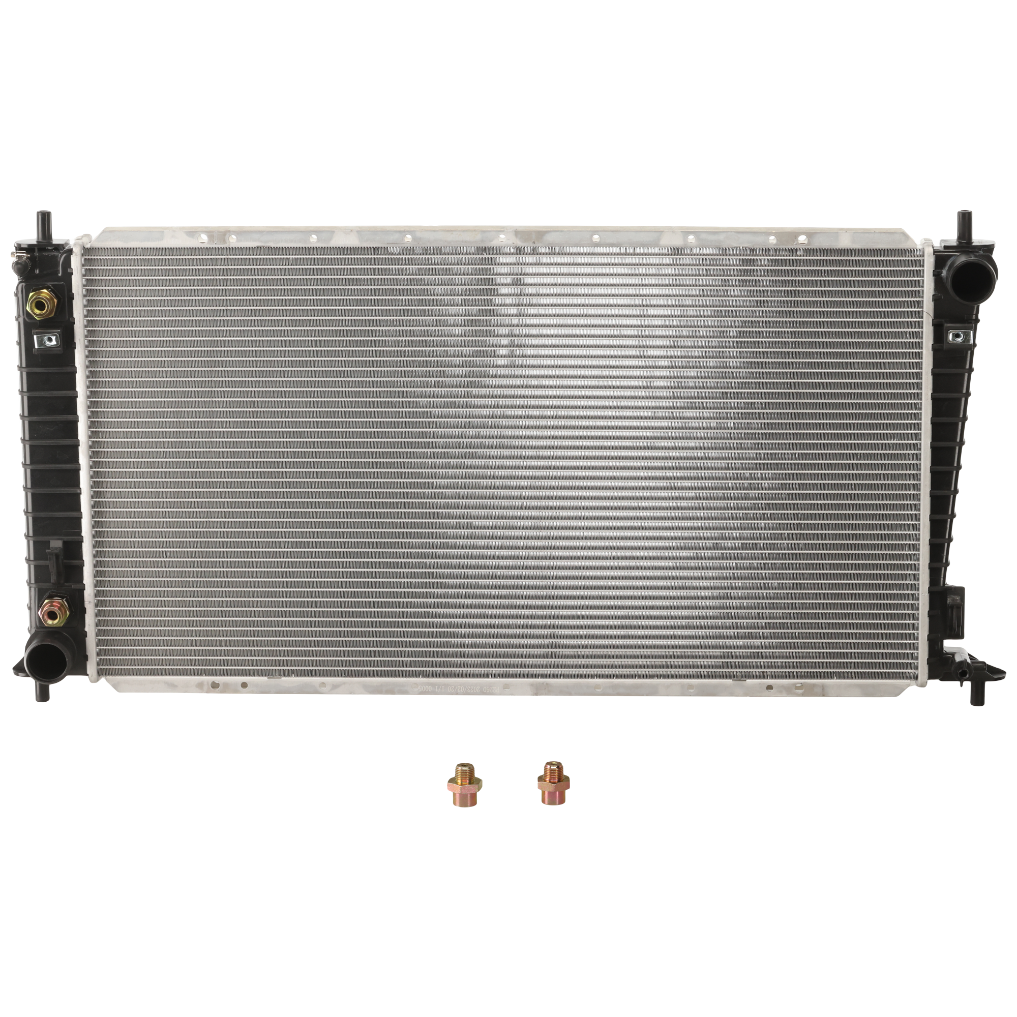 AM F 150-99-04 RADIATOR W Std Cooling w o quick Connects SKU P2260 Partslink FO3010153 OEM XL3Z8005DA
