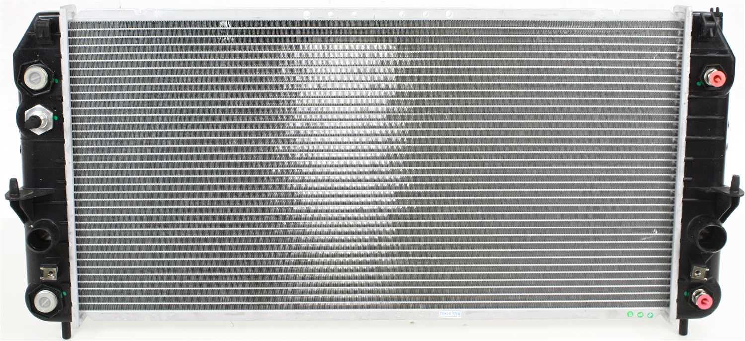 AM DEVILLE 00-00 RADIATOR w Engine Oil Cooler SKU P2369 Partslink GM3010146 OEM 52487015