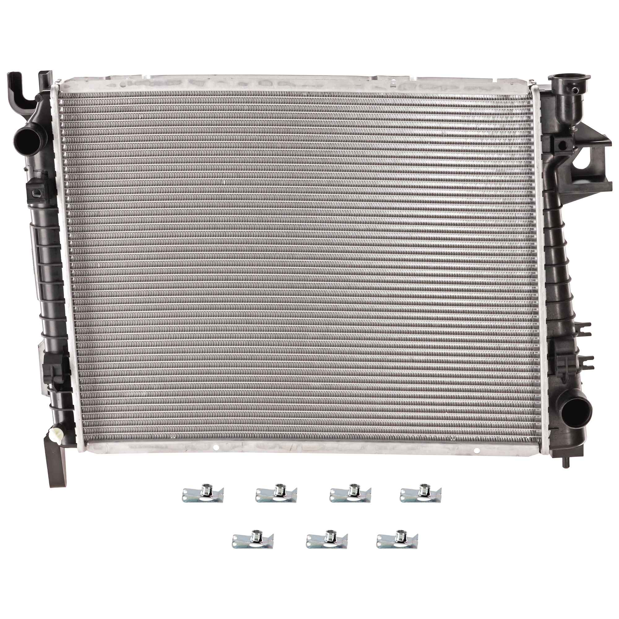 AM DODGE FULL SIZE P U 02-08 RADIATOR w Filler Neck SKU P2480 Partslink CH3010281 OEM 55056681AC