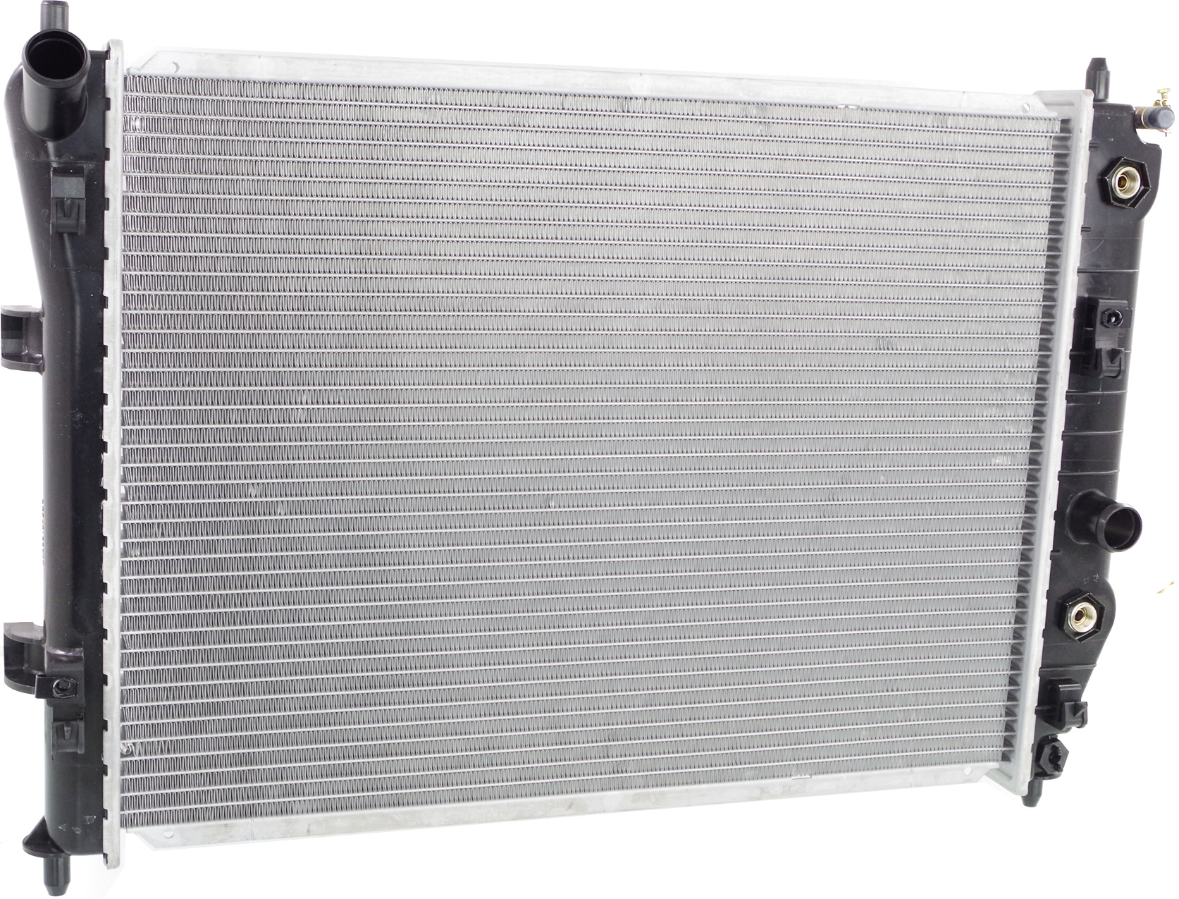 AM SSR 03-06 CORVETTE 05-13 RADIATOR Corvette w o Engine Oil Cooler Auto Trans. Base Model SKU P2714 Partslink GM3010510 OEM 21996495