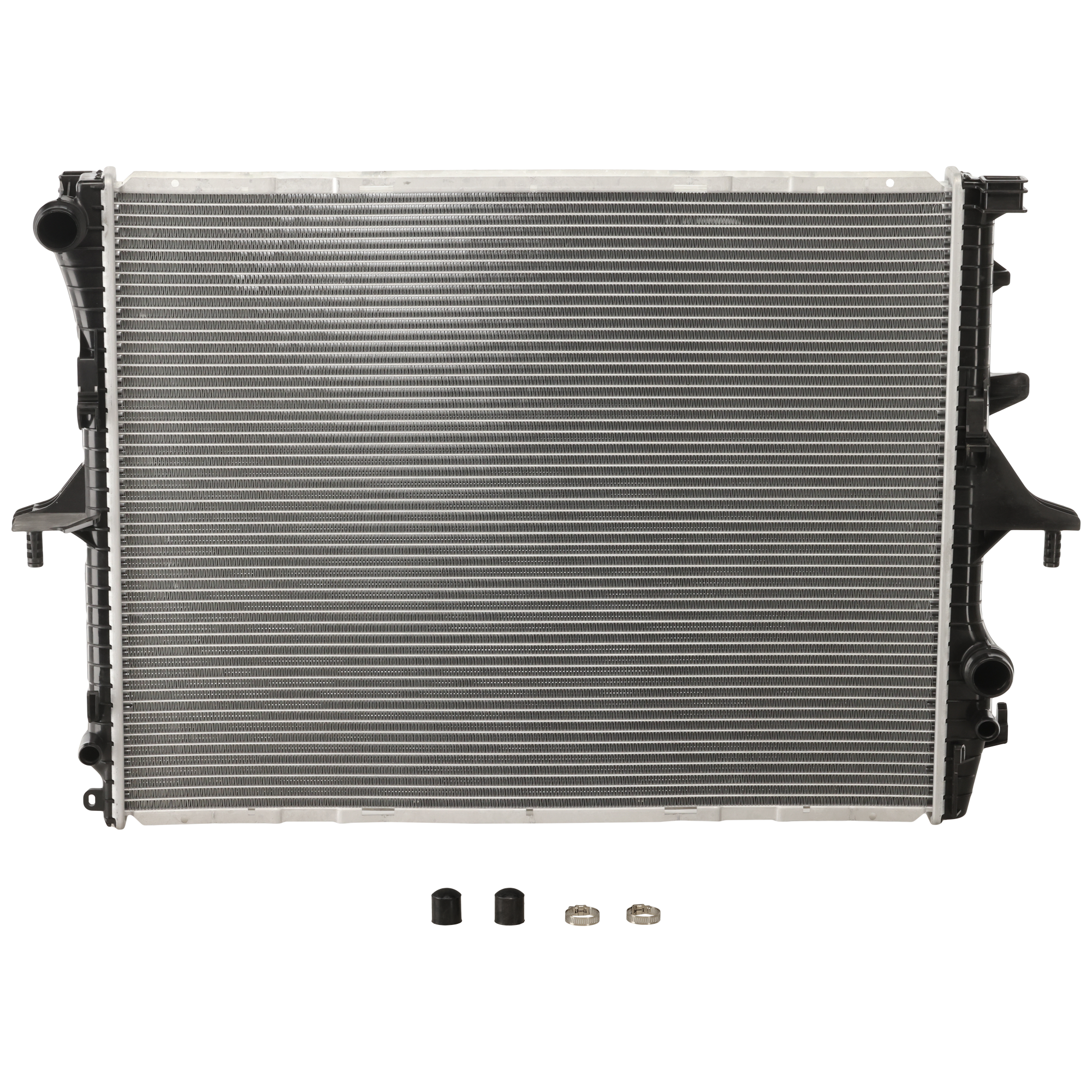AM TOUAREG 06-07 Q7-07-15 CAYENNE 03-10 RADIATOR 5.0-10CYL 4.2L 8CYL 3.6L 3.2L 3.0L 6CYL SKU P2756 Partslink VW3010146 OEM 7L0121253A