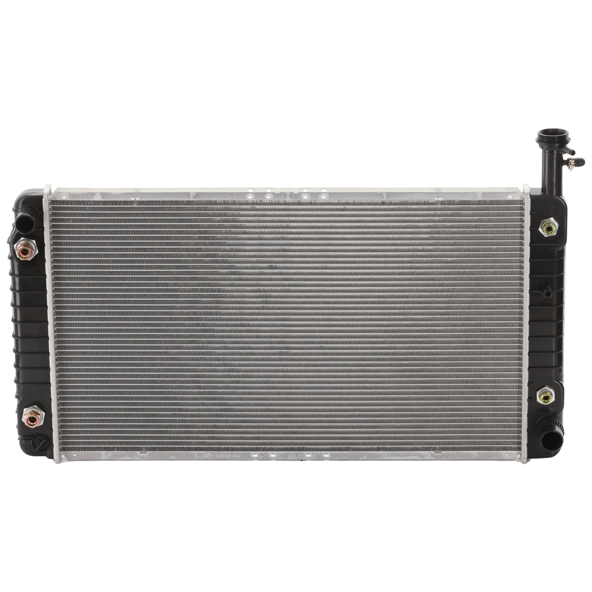 AM EXPRESS SAVANA 1500-04-14-2500-04-05 RADIATOR 4.3L Engine 04-04 w Quick connect Lower Hose w Engine Oil Cooler SKU P2793 Partslink GM3010479 OEM 22795304