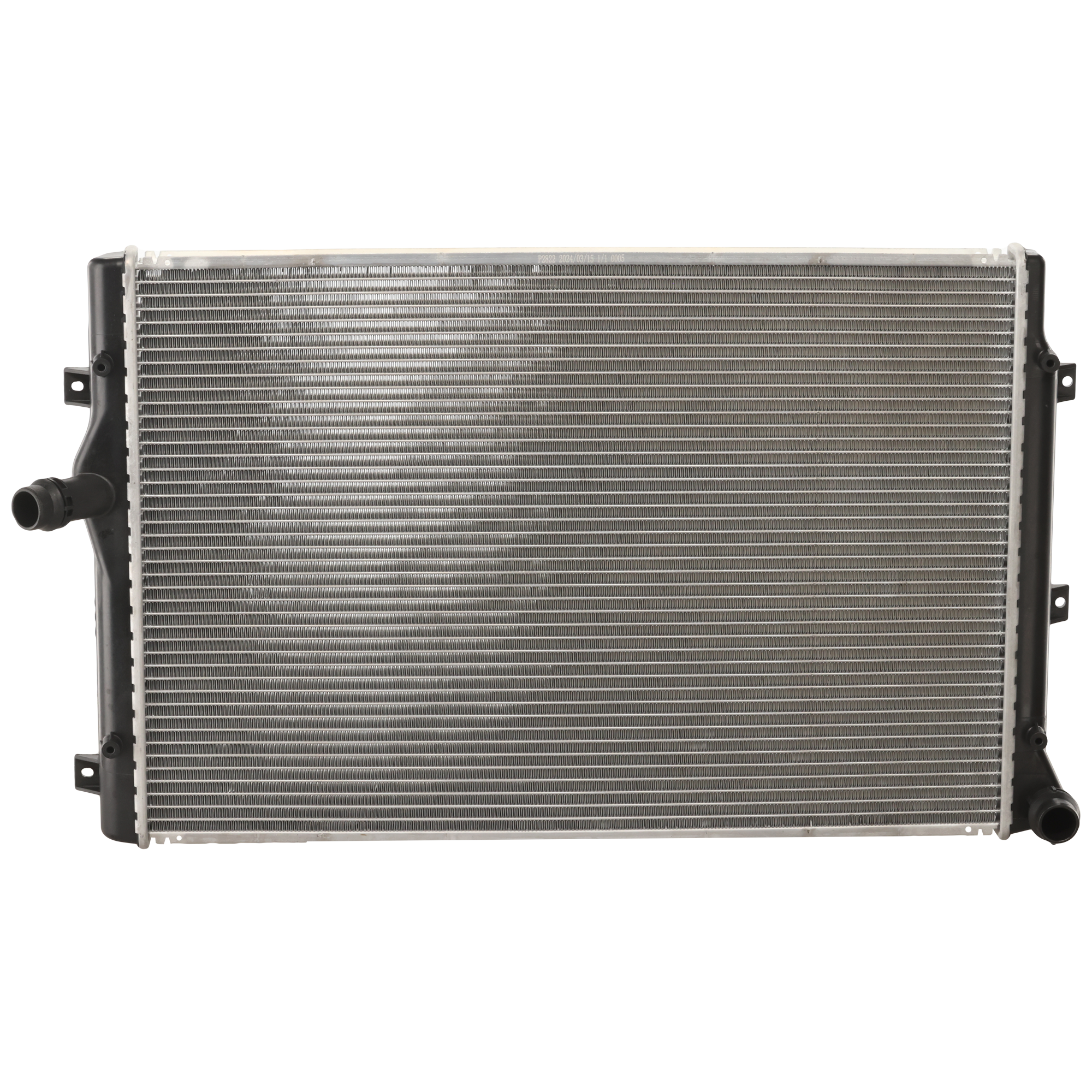 AM JETTA 06-14 BEETLE 12-15 RADIATOR Aluminum Core 4 Cyl. 2.0L Engine 1 Row Core Jetta Sedan 06-10 Wagon 09-14 SKU P2822 Partslink VW3010149 OEM 1K0121251AB
