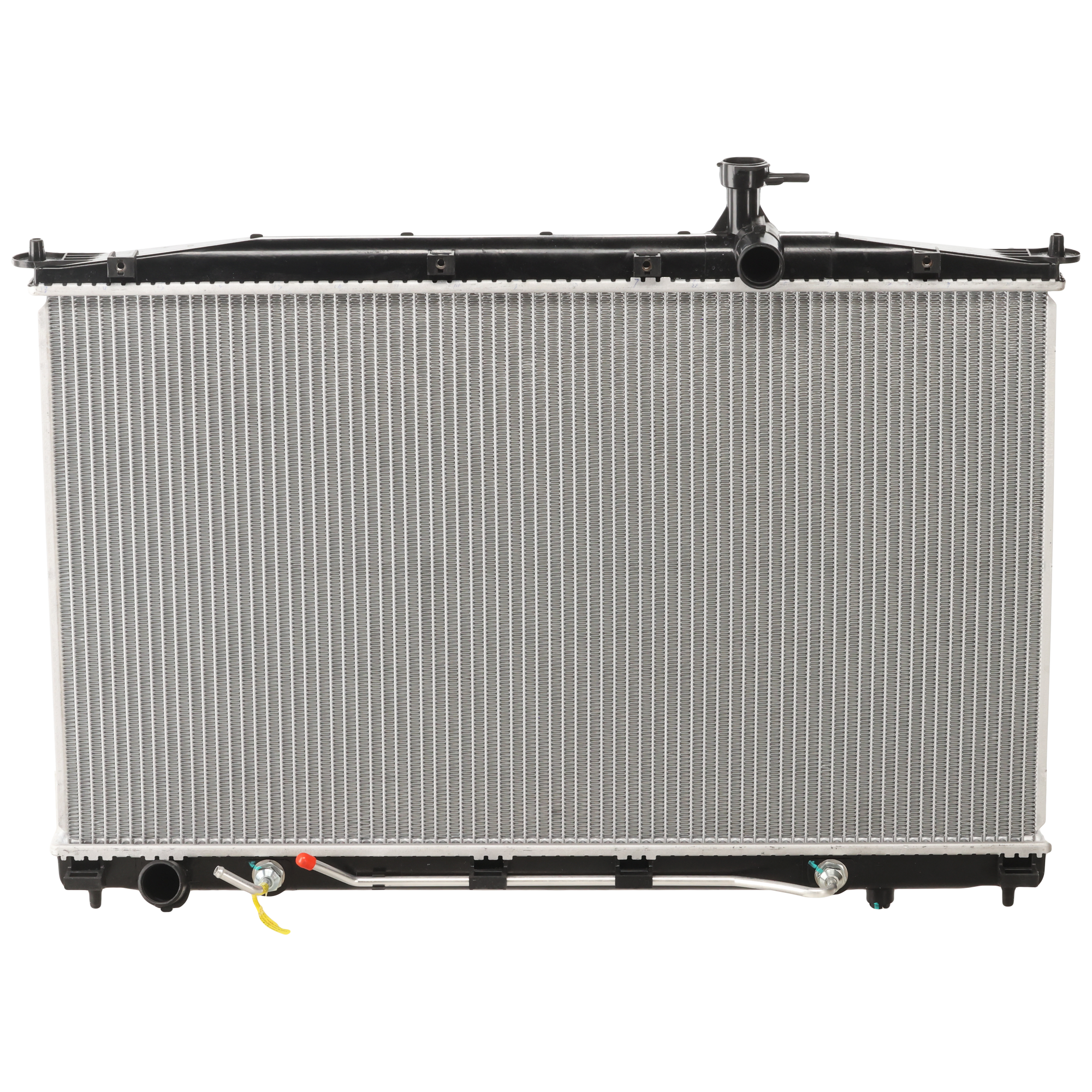 AM SANTA FE 07-09 RADIATOR Aluminum Core 1 Row Core 6 Cyl 2.7L Eng. w o Tow Package SKU P2897 Partslink HY3010161 OEM 253100W000