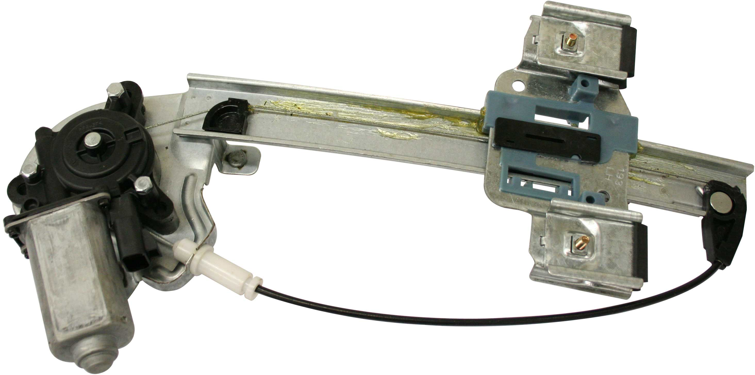 AM BONNEVILLE 00-05 REAR WINDOW REGULATOR RH Power w Motor SKU P491705 Partslink GM1551115 OEM 15231242