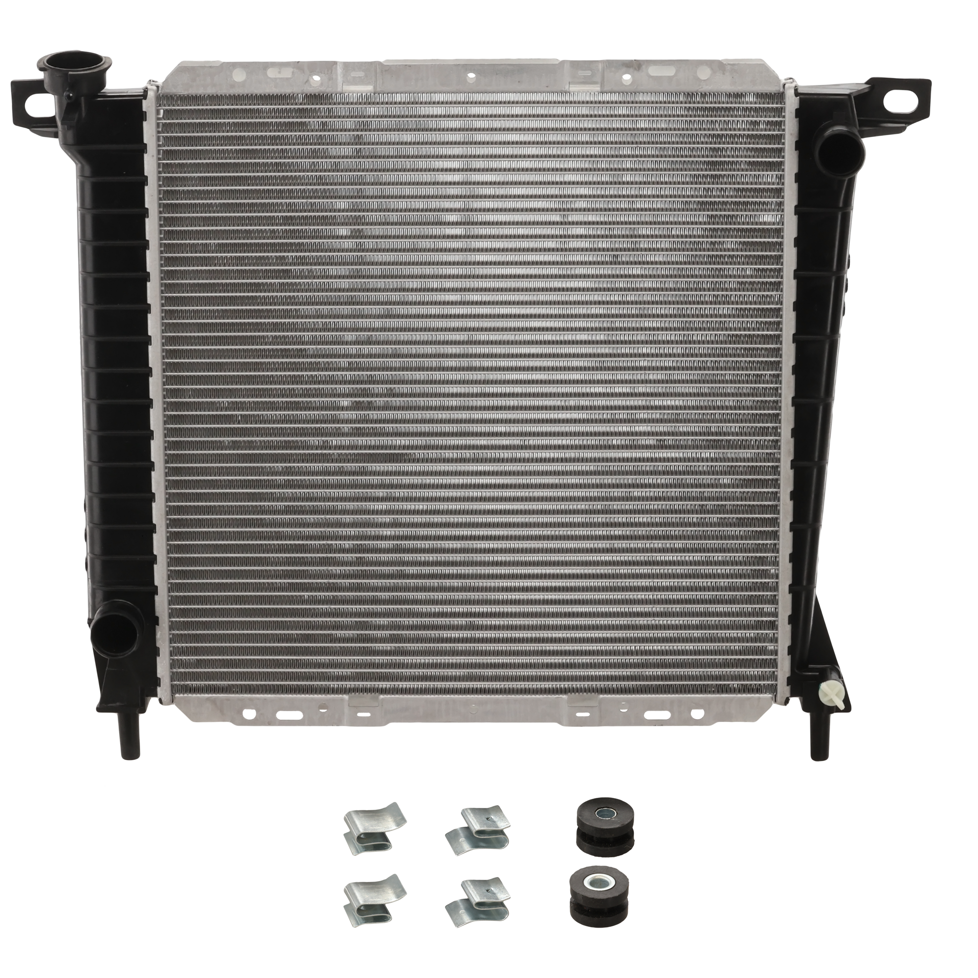 AM RANGER 85-94 MAZDA P U 94-94 RADIATOR V6 Manual Trans only SKU P897 Partslink FO3010363 OEM F1TZ8005D
