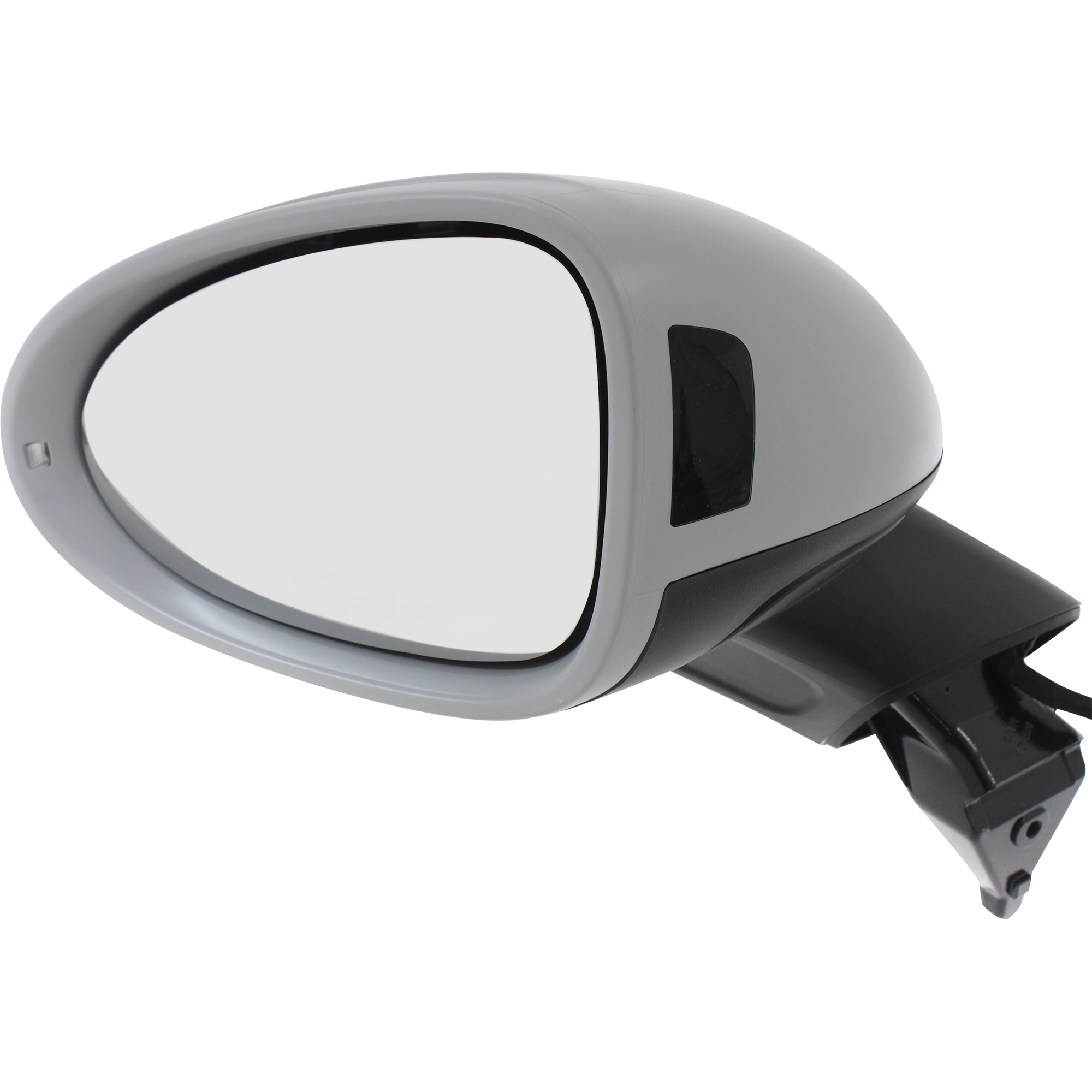 AM MACAN 15-24 MIRROR LH Power Power Folding Heated Paintable w Blind Spot Light In Housing and Signal Light w Lane Change Assist SKU PC01EL S OEM 95B857527AG2X PFM