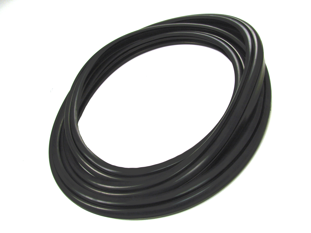 AM Windshield Weatherstrip Seal With Trim Groove SKU PCNB371305