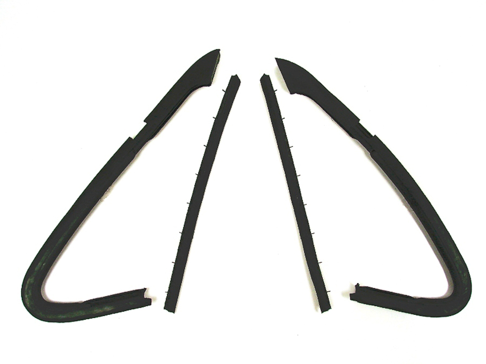 AM FULL SIZE PICKUP 81-85 FRONT DOOR WEATHERSTRIP SET Vent Seal SKU PCNC450713