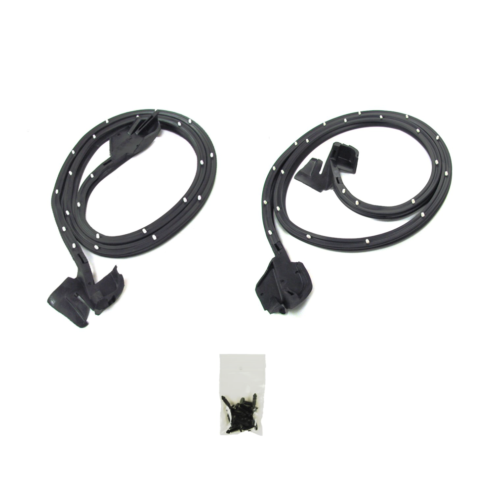 AM Door WeatherstripKit Left and Right 2 Piece Set 2 Door Hardtop Convertible SKU PCNC4507171
