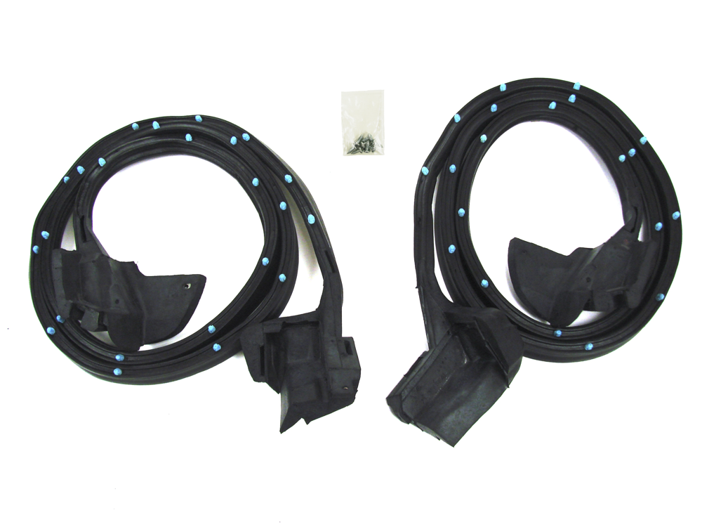 AM CAMARO 82-92 FRONT DOOR WEATHERSTRIP SET Door Weatherstrip 2Dr Coupe Conv Door Weatherst SKU PCNC4507173