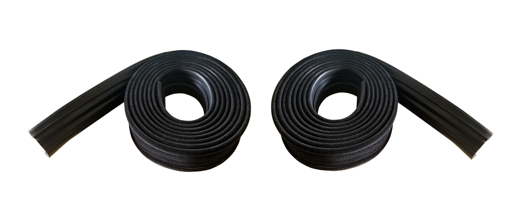 AM NOVA 73-74 FRONT DOOR WEATHERSTRIP SET Glass Run Channel 2 Dr Sdn Top Back Front LH SKU PCNC4507183
