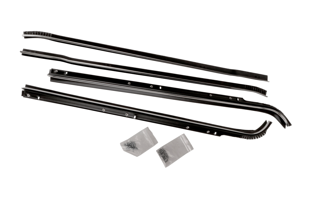AM IMPALA 71-76 FRONT DOOR WEATHERSTRIP SET Beltline Kit 4Dr Hdtp Inner Outer Beltline Kit SKU PCNC4507216