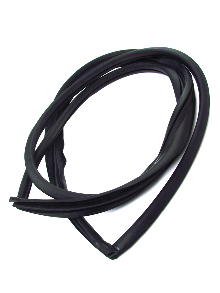 AM Rear Window Weatherstrip Seal Works With Chrome Trim in Body Clips SKU PCNC451909