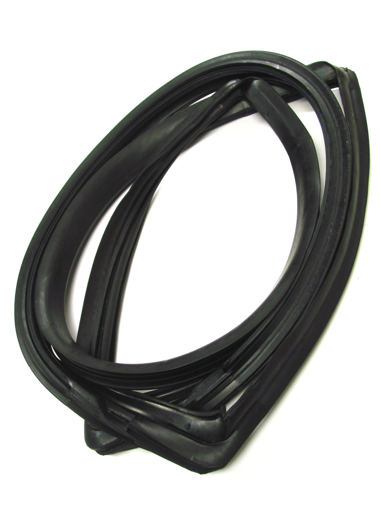 AM Windshield Weatherstrip Works With Chrome Trim in Body Clips 2-4 door sedan SKU PCND371322