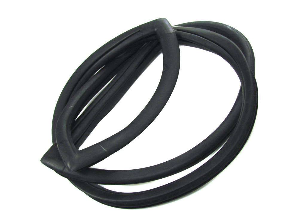 AM Quarter Window Weatherstrip Seal With Trim Groove Wagon Left Hand SKU PCNF482902
