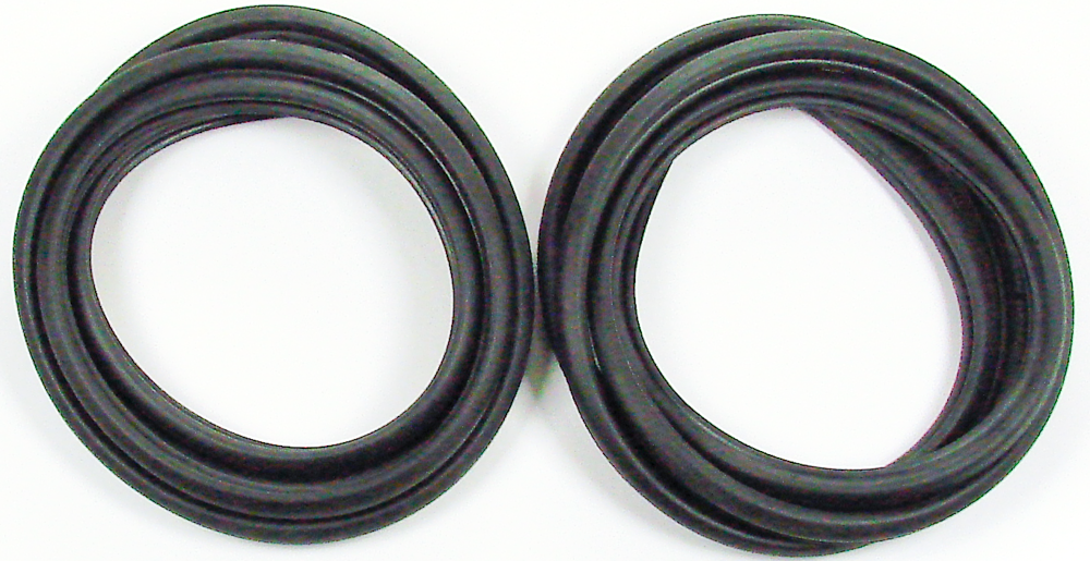 AM JIMMY 95-01 FRONT DOOR WEATHERSTRIP SET Door Weatherstrip Door W strip Fits on Body Pair SKU PCNG450701