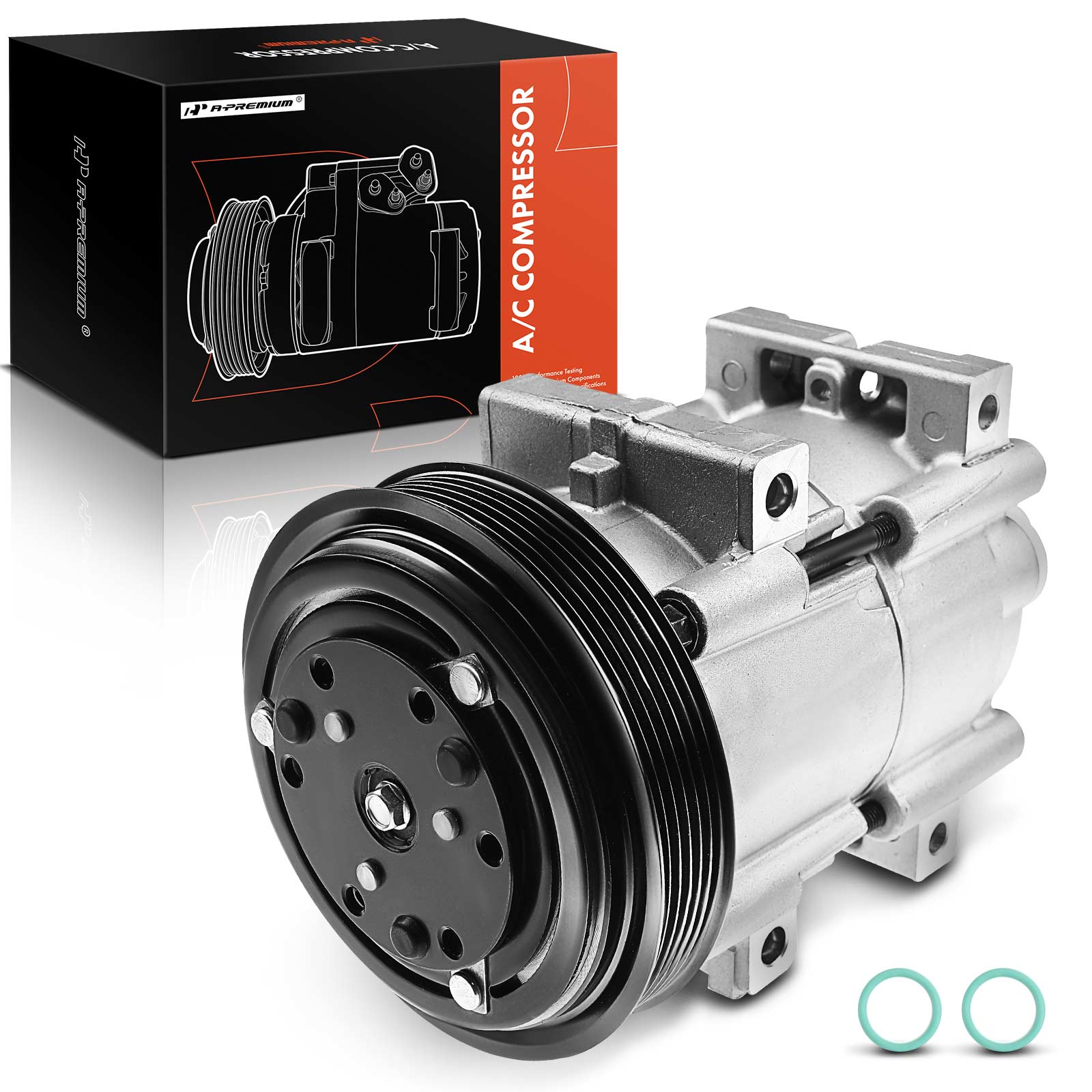AM A C Compressor SKU PRMAPACC055 OEM F3DZ19703A E9SZ19D784B F3DZ197