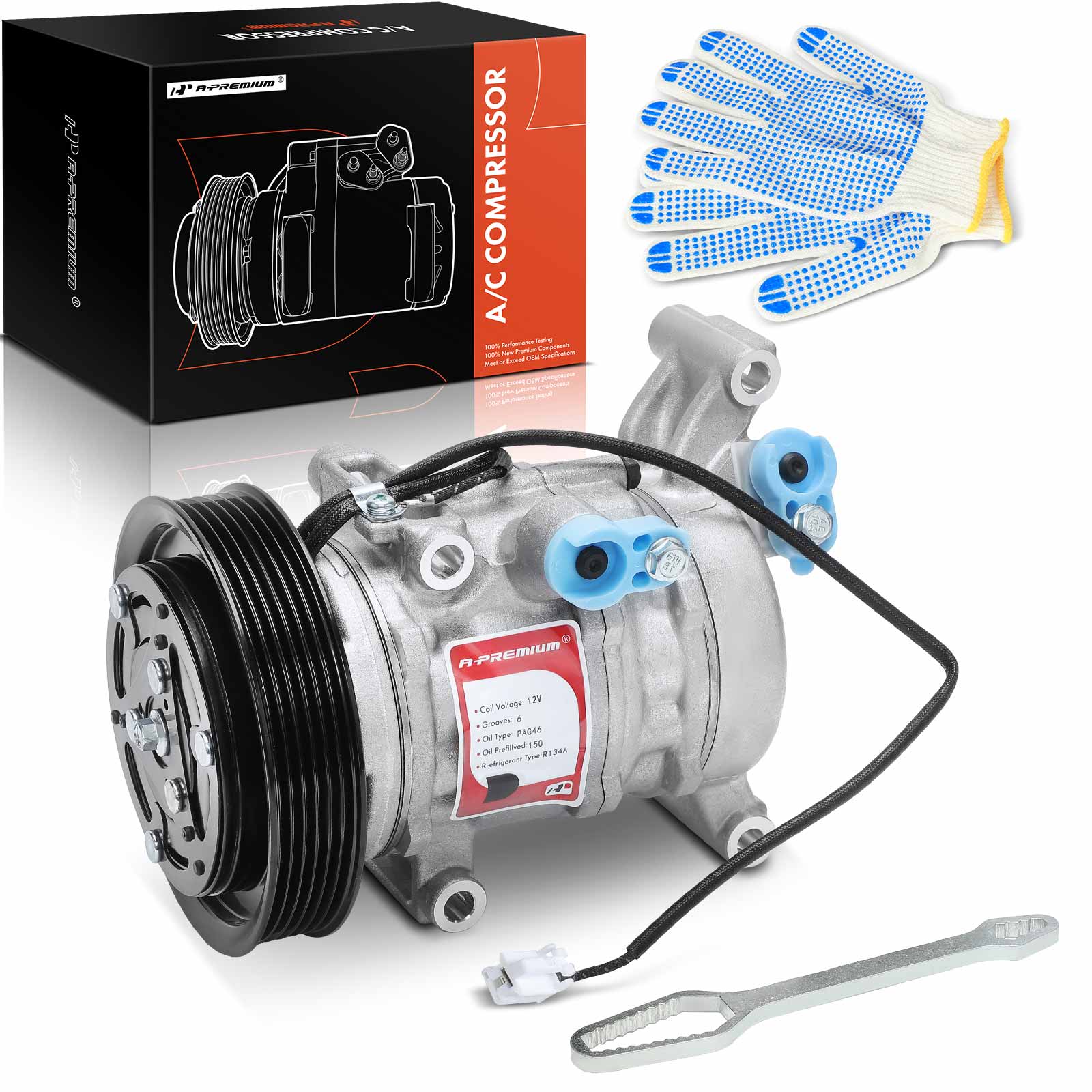 AM A C Compressor SKU PRMAPACC872 OEM 89549 BP4K61450D BP4K61K00 BP4