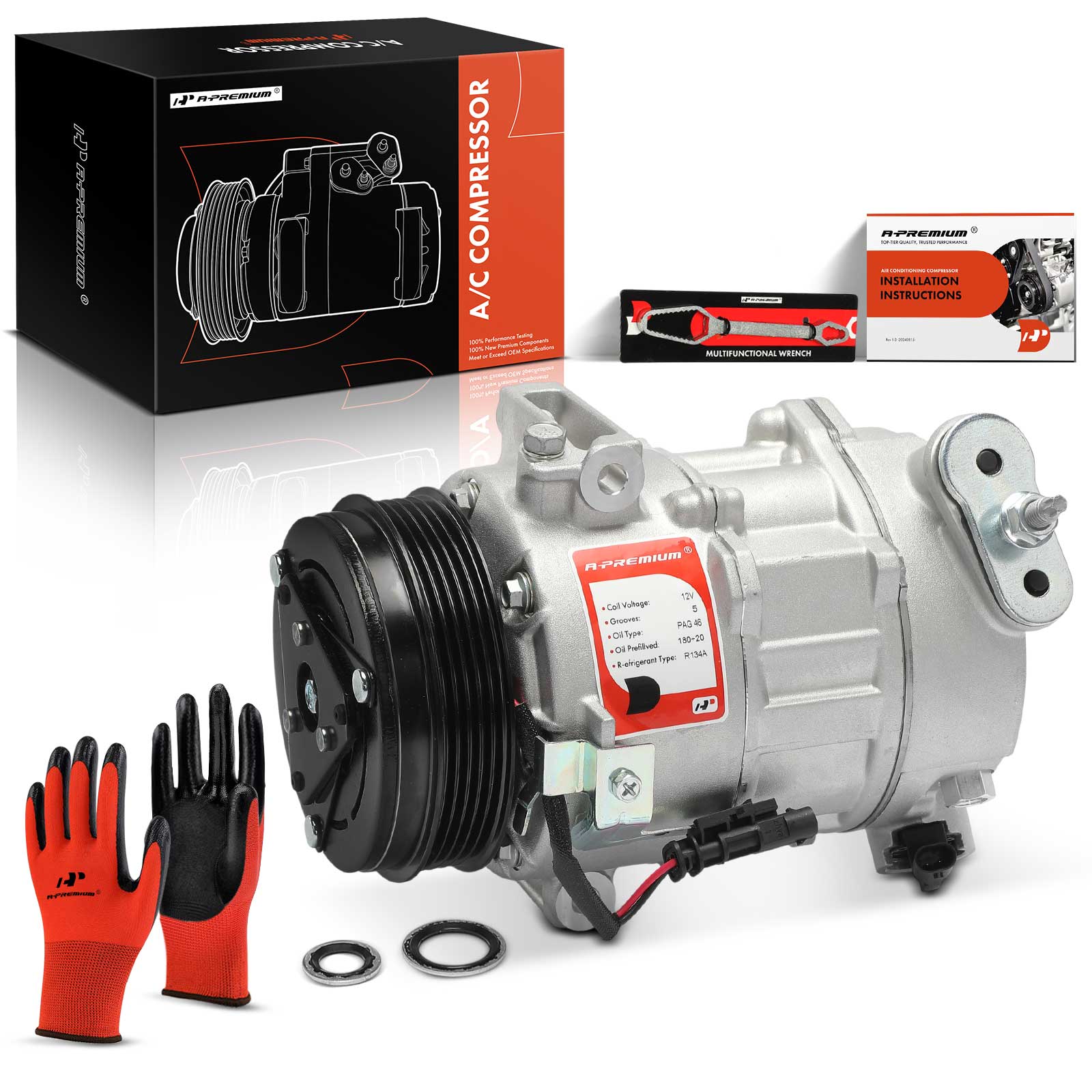 AM A C Compressor SKU PRMAPACC904 OEM 2295960-84448628-84493359-8449