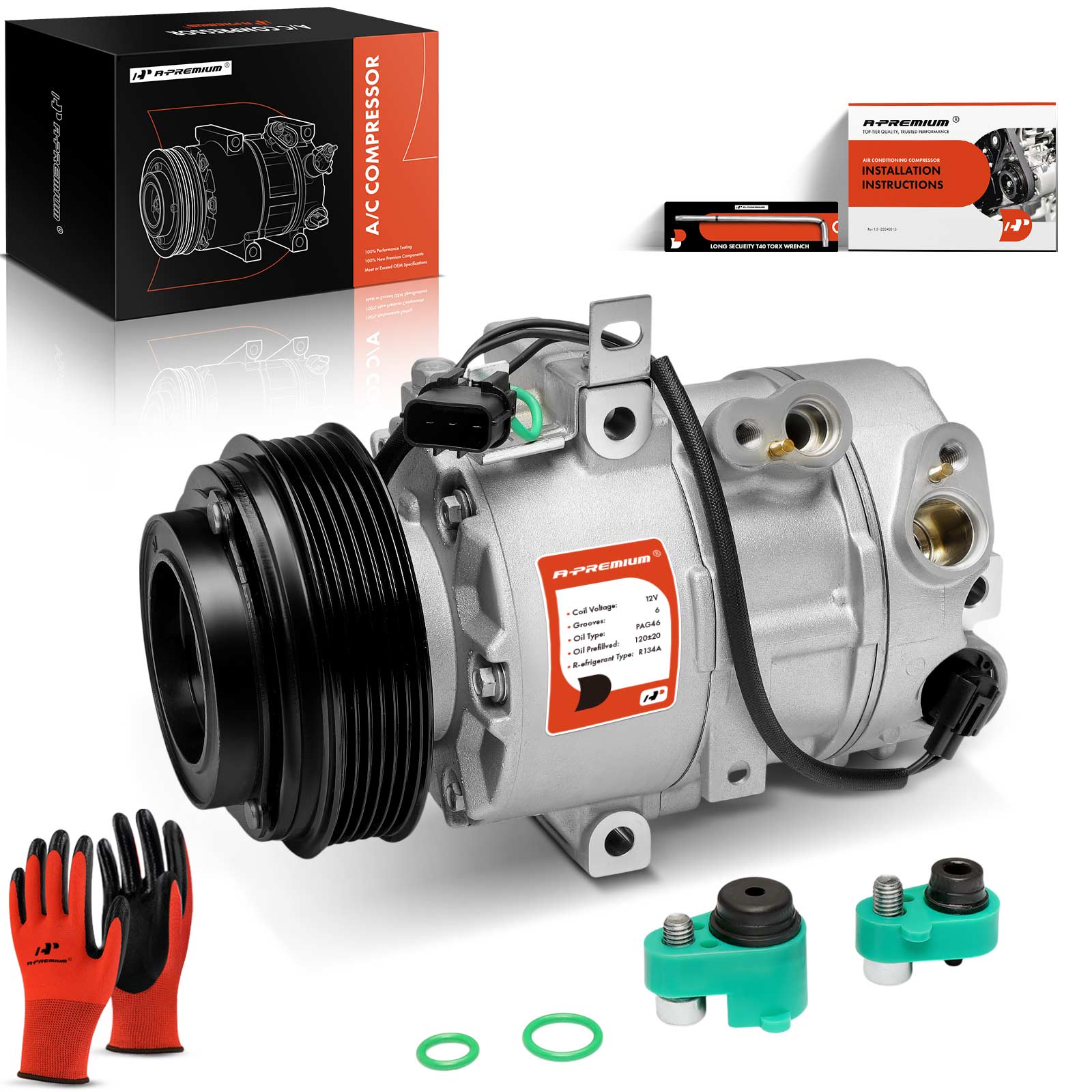 AM A C Compressor SKU PRMAPACC972 OEM 97701J9200-168341