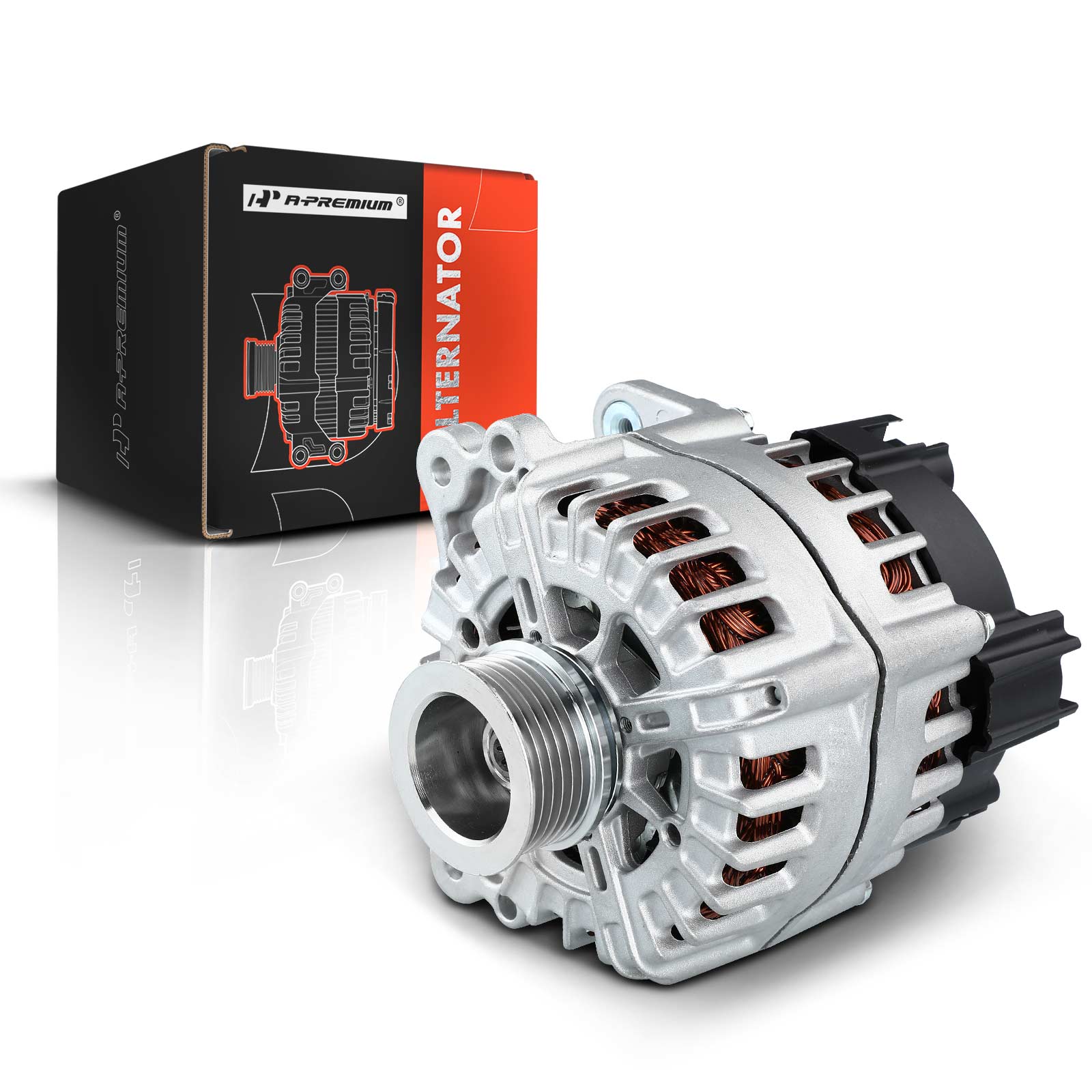 AM Alternator SKU PRMAPALT282 OEM 11821 FG23S065-06E903023B 6E90
