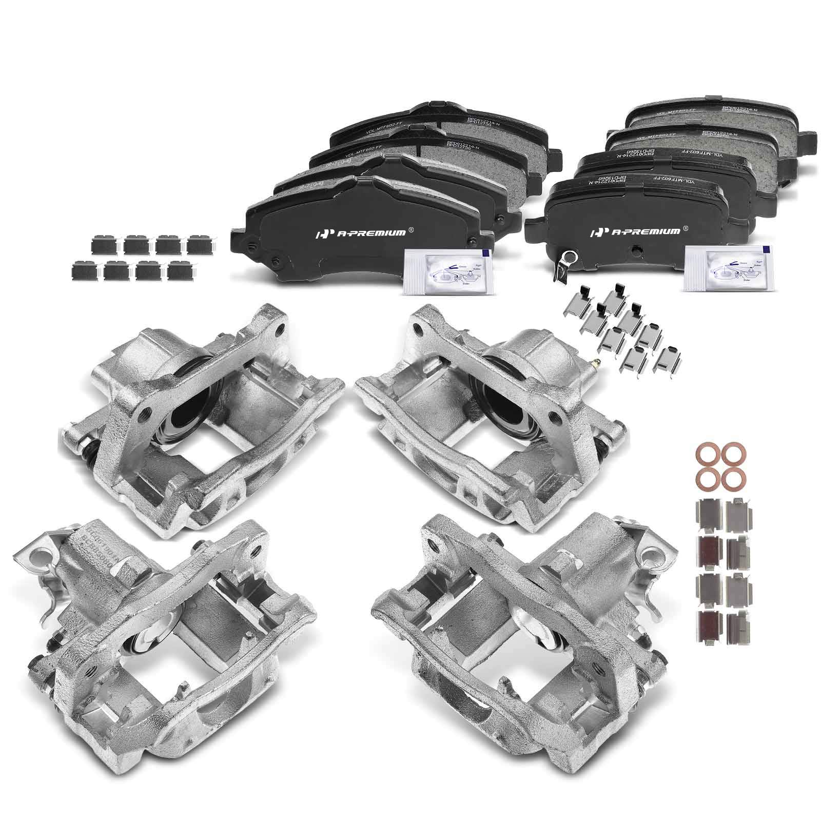 AM Brake Kit With Calipers SKU PRMAPBC3605 OEM 68029848AA 68029849AA 68029848