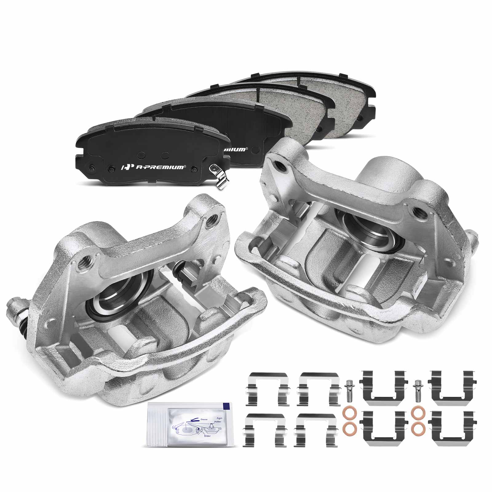 AM Brake Kit With Calipers SKU PRMAPBC3712 OEM 18B5271-18B5270 P1421 MGD1421C